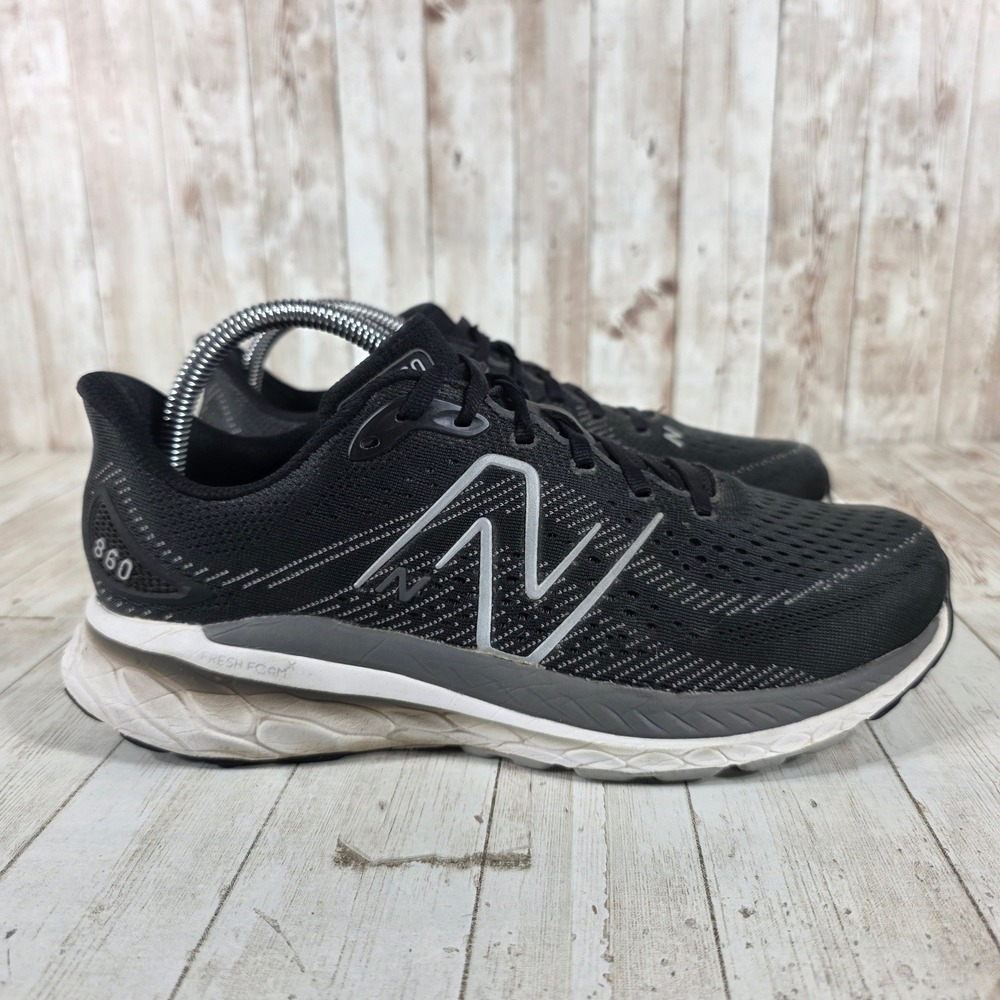 New Balance 860v13 Women's Black Running Shoes Fresh‎ Foam Size 7.5